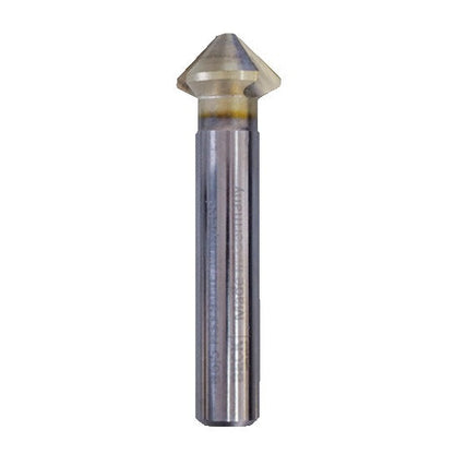 KL-0250-4324 - Avellanador Ø12,4: Avellanador cónico de un corte con vástago cilíndrico metálico