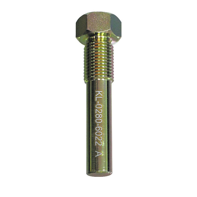 KL-0280-6022 A - Tornillo de fijación para cigüeñal: Perno con cabeza hexagonal, rosca parcial y extremo cilíndrico marcado