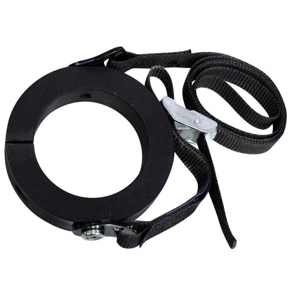 KL-0040-1790 - Cinturón de seguridad para cilindro hidráulico. 17 toneladas: Anilla circular con hebilla metálica
