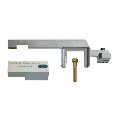 KL-0580-834 A - Herramienta de bloqueo del árbol de levas: Herramienta de calado con brazo metálico, tornillo