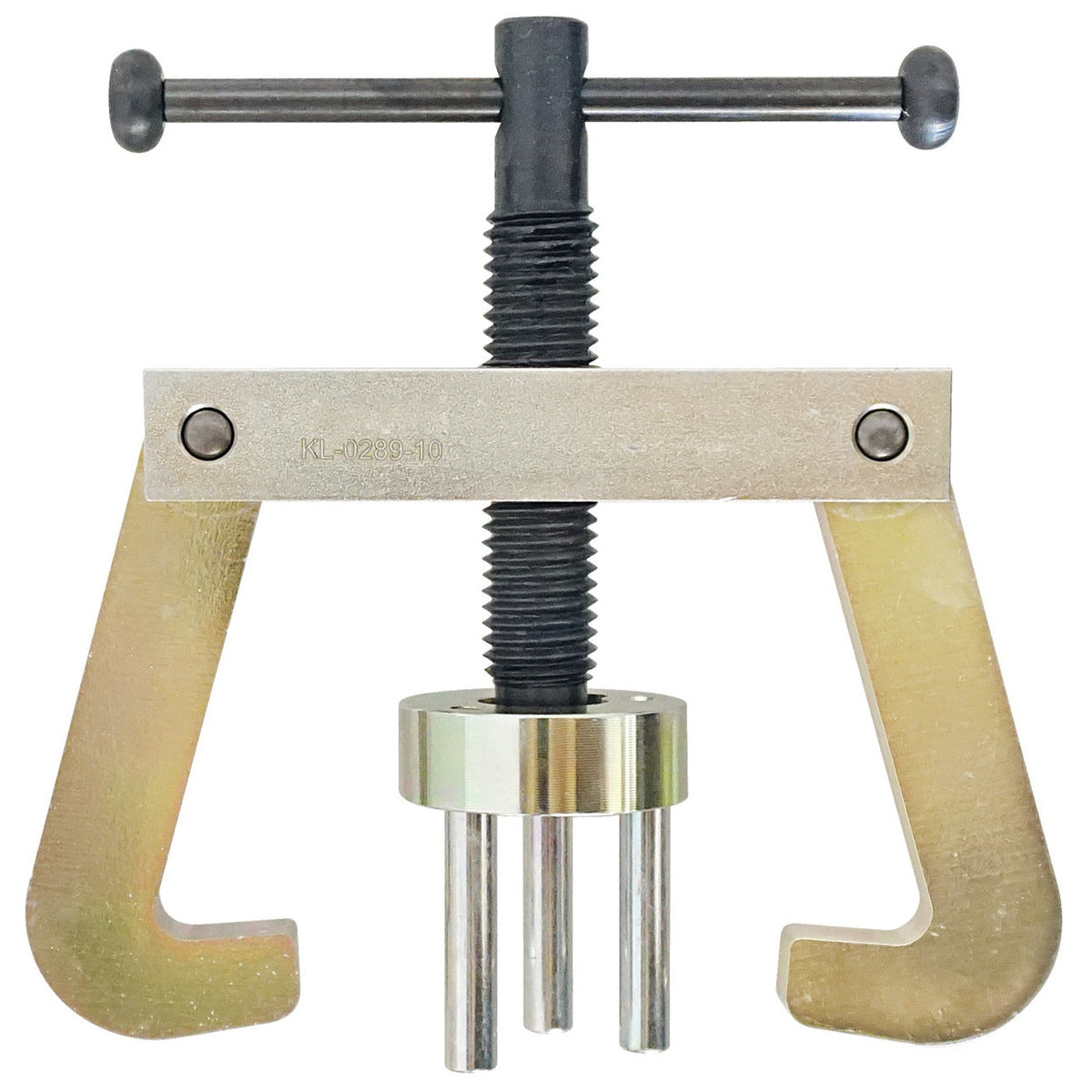 KL-0289-10 - Herramienta de instalación del tapón del filtro de combustible: Extractor de dos brazos con husillo central