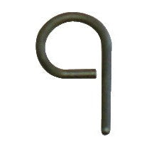 KL-1380-2228 A - Pasador de bloqueo para rodillo tensor Ø3: Pasador metálico en forma de gancho curvo con anillo circular