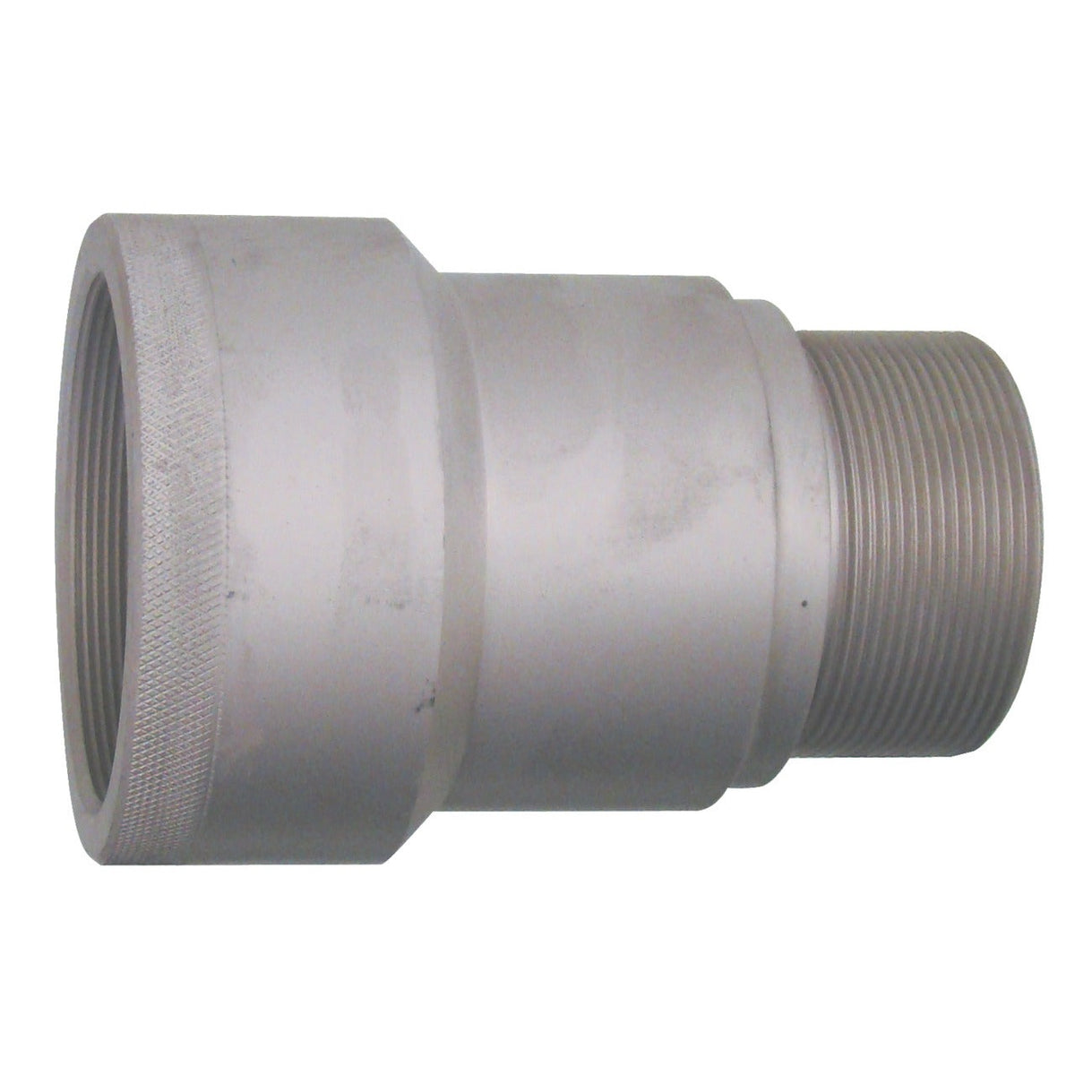 KL-0040-2855 - Adaptador 2 1/4"-14 UNS a 2 3/4"-16 UN: Adaptador metálico cilíndrico con rosca interior en un extremo