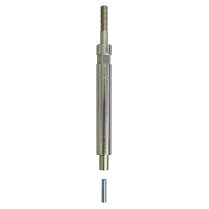 KL-0186-1240-1 - Perno de soporte 170mm: Vástago metálico cilíndrico con extremo roscado y tornillo suelto
