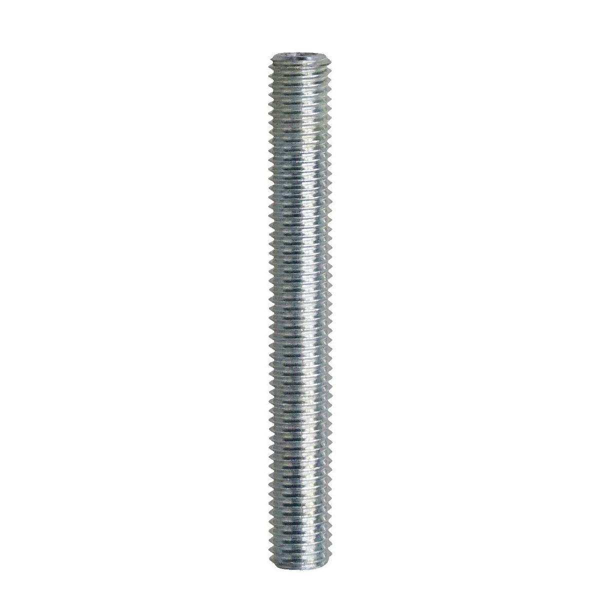 KL-0186-1235-6 - Tornillo prisionero M7 x 55 mm: Varilla roscada metálica alargada de acabado plateado