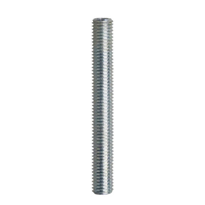 KL-0186-1235-6 - Tornillo prisionero M7 x 55 mm: Varilla roscada metálica alargada de acabado plateado