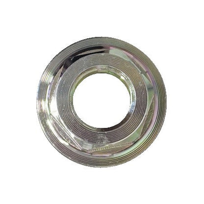 KL-0186-1323 - Tuerca hexagonal: Anillo metálico estriado con orificio circular central