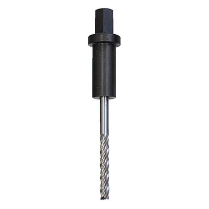 KL-1383-203 - Herramienta de fresado para electrodos de bujías incandescentes: Fresa cilíndrica con vástago hexagonal negro