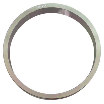 KL-1025-1755 - Anillo 36mm: Anillo metálico circular de sección plana con grabado de texto