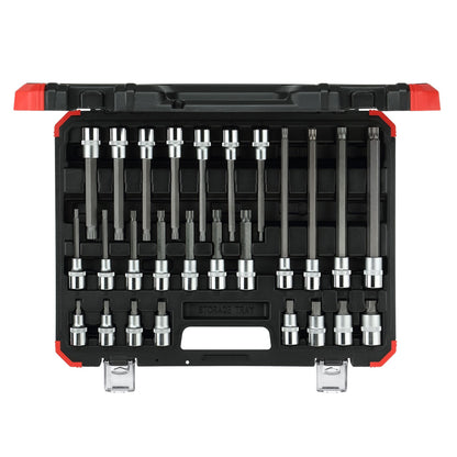 GEDORE red R68003026 - Jeu de douilles tournevis XZN 1/2", 26 pièces