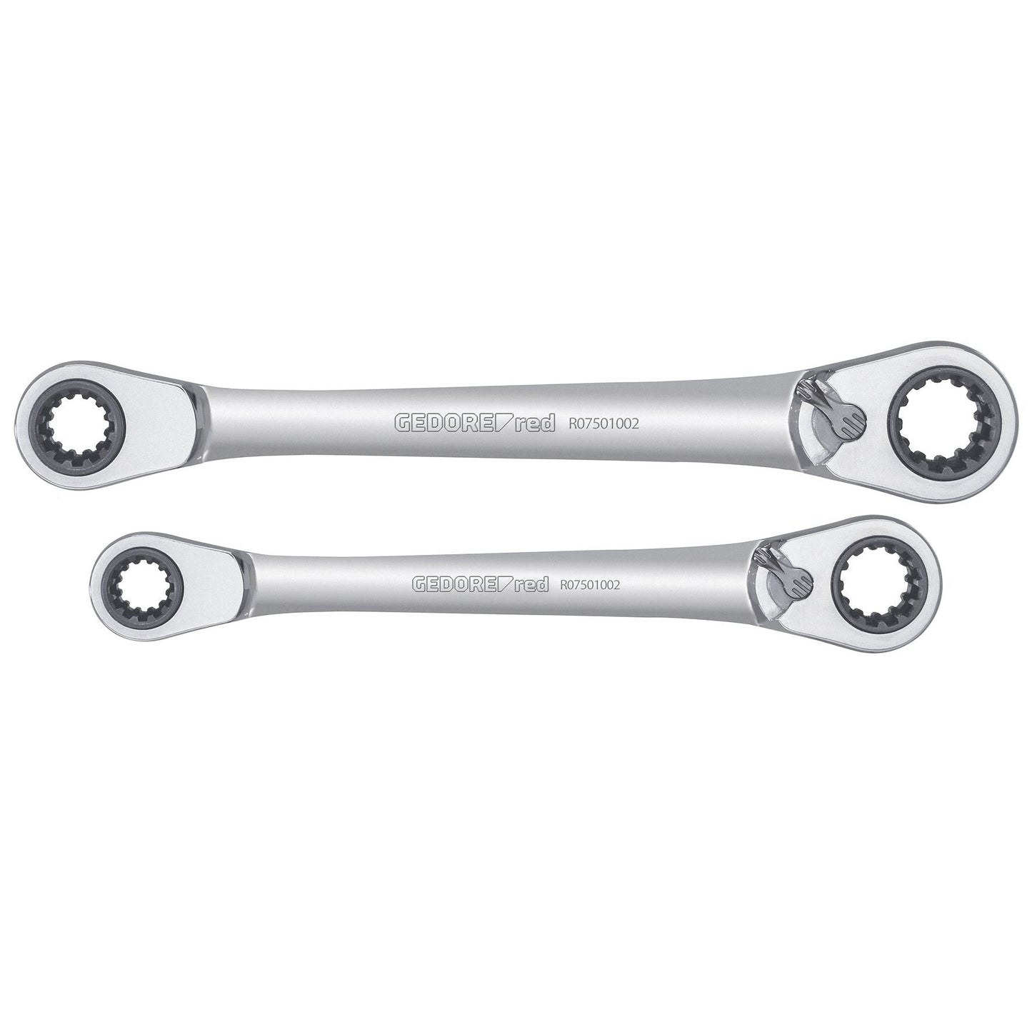 GEDORE red R07501002 - Jeu de 2 clés à cliquet pour 63 applications différentes