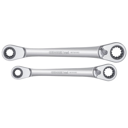 GEDORE red R07501002 - Jeu de 2 clés à cliquet pour 63 applications différentes