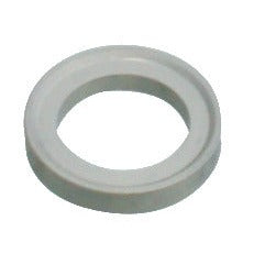 KL-0039-1280 - Anillo de presión Ø80: Anillo de plástico blanco con forma de arandela ancha