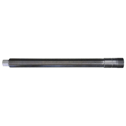 KL-0680-8011 A - Extractor de boquillas: Husillo roscado largo de metal con extremo cuadrado y punta roscada
