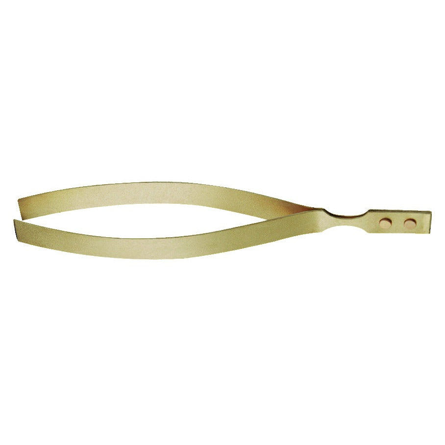 Pinza recta 100 mm AntiChispa: Pinza metálica alargada de puntas curvas y mango con agujeros