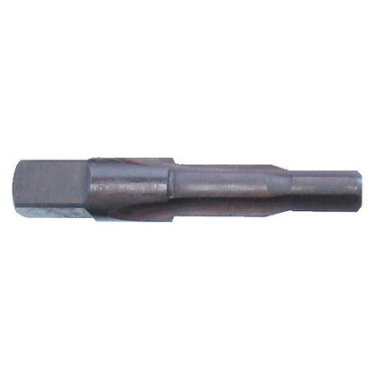 KL-0132-513-1 - Broca especial para insertos roscados M10x1: Broca escalonada metálica con extremo cuadrado