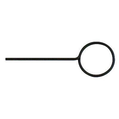 KL-0180-3019 - Pasador de bloqueo Ø1,9: Pasador metálico con anilla circular en un extremo, forma en L