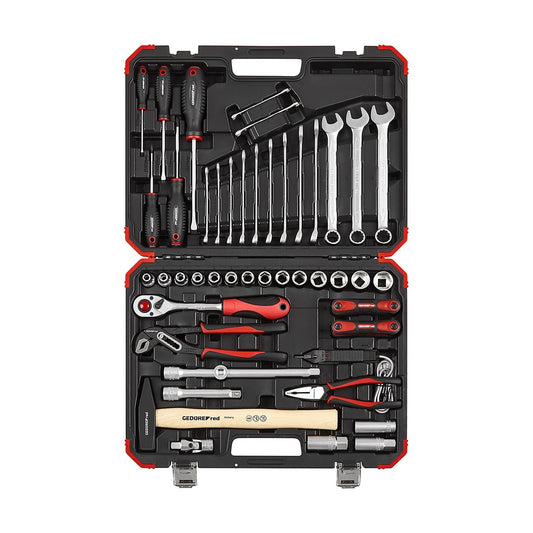 GEDORE red R69003061 - Jeu de douilles 1/2" 61 pièces Auto-Universel