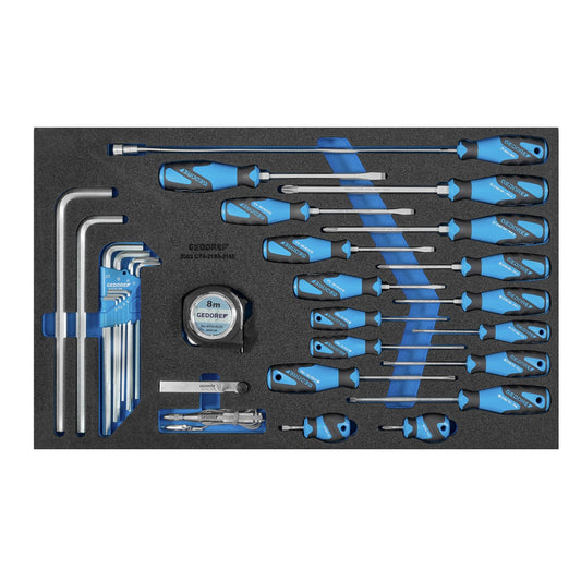 GEDORE 2005 CT4-2153-63 - Vérifier le module d'outils avec assortiment