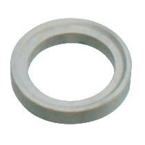 KL-0039-1287 - Anillo de presión Ø87: Anillo plástico blanco con forma de arandela biselada