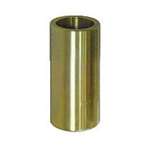 KL-0039-1630 - Manguito de presión/soporte corto Ø30/Ø22: Manguito cilíndrico metálico hueco de color dorado