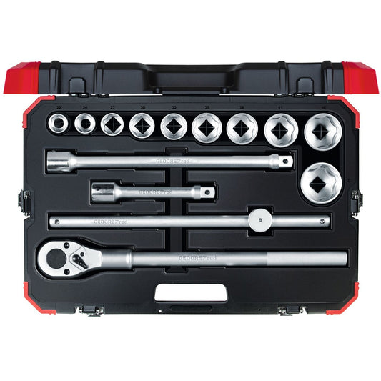 GEDORE red R78004014 - Jeu de douilles 3/4" 22-50 mm, 14 pièces