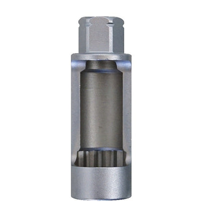 KL-0056-1121 - Inserto de llave de tubo, abierto SW21: Vaso de tubo alargado con boca dodecagonal