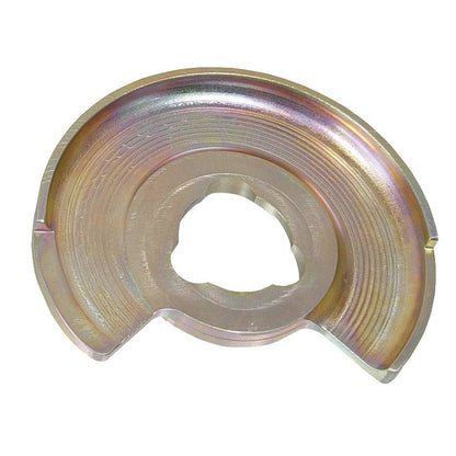 KL-0025-1702 - Tamaño de la placa de presión. 1.5 con perfil de onda: Pieza metálica curva con acabado iridiscente