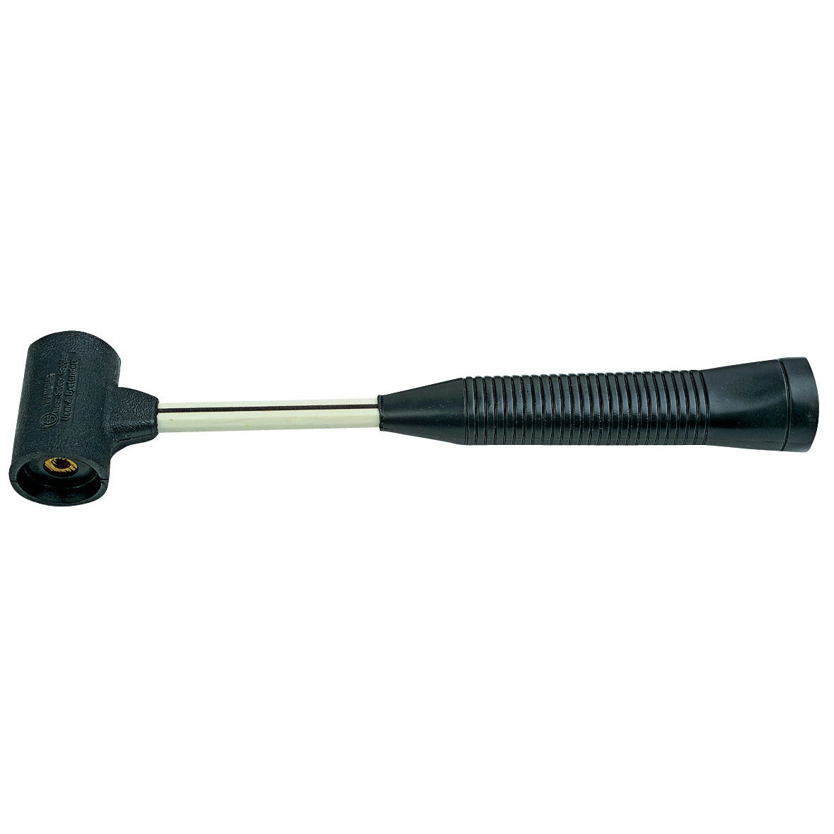 Mango martillo sin cabeza 1 kg: Martillo de mango metálico con cabeza intercambiable de nylon