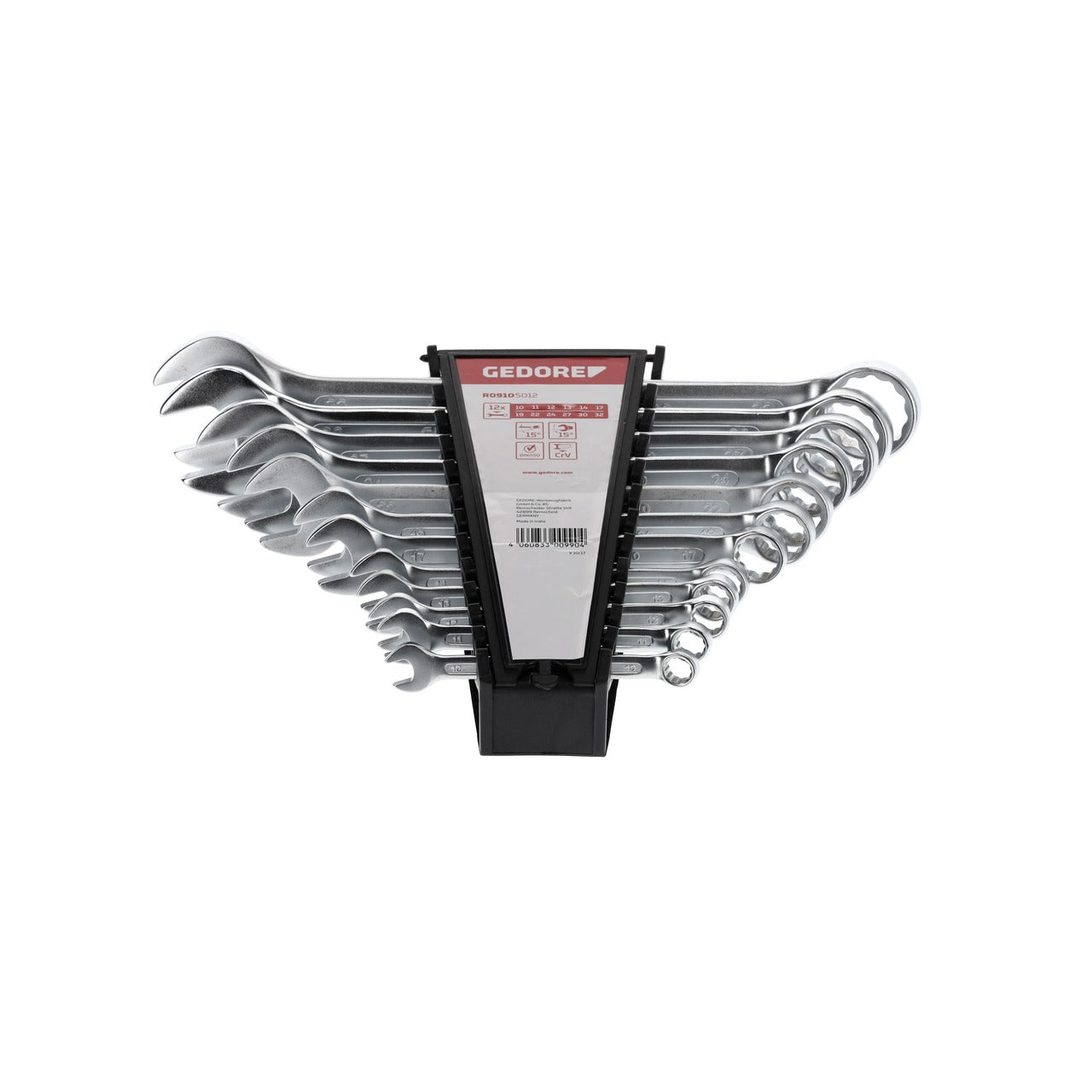 GEDORE red R09105012 - Jeu de clés mixtes, 10-32 mm, 12 clés