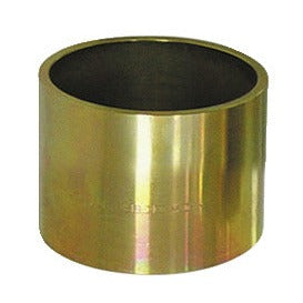 KL-0039-1678 - Manguito de presión/soporte corto Ø78/Ø70: Manguito cilíndrico metálico dorado hueco