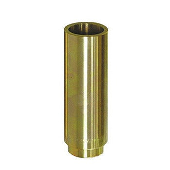KL-0039-1736 - Manguito de presión/soporte largo Ø36/Ø28: Manguito cilíndrico metálico dorado con hueco interior