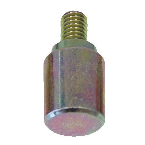 KL-0069-6003 - Pieza de centrado Ø27: Perno cilíndrico metálico con rosca externa en un extremo