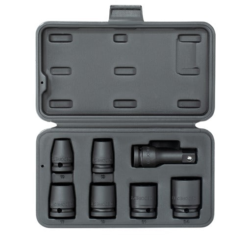 GEDORE K 19-007 - Jeu de douilles à chocs 1/2", de 10 à 24 mm