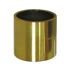 KL-0039-1658 - Manguito de presión/soporte corto Ø58/Ø50: Manguito cilíndrico dorado hueco de metal