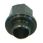 KL-0186-1215 - Tuerca con collarín M16x1,5: Tuerca hexagonal metálica con collarín cilíndrico saliente