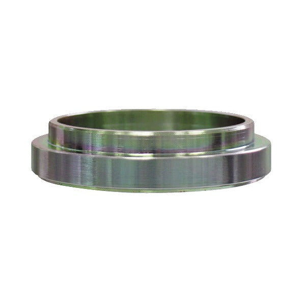 KL-0610-1503 - adaptador: Anillo metálico cilíndrico con reborde y acabado brillante