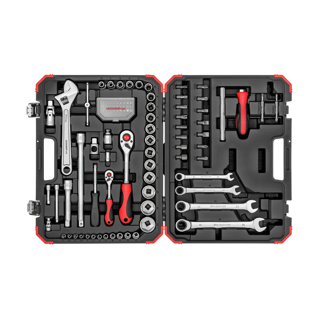 GEDORE red R46003097 - Jeu de douilles 1/4"+1/2" 97 pièces