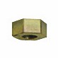 KL-0186-1251-1 - Tuerca espaciadora 5mm: Tuerca hexagonal metálica de latón