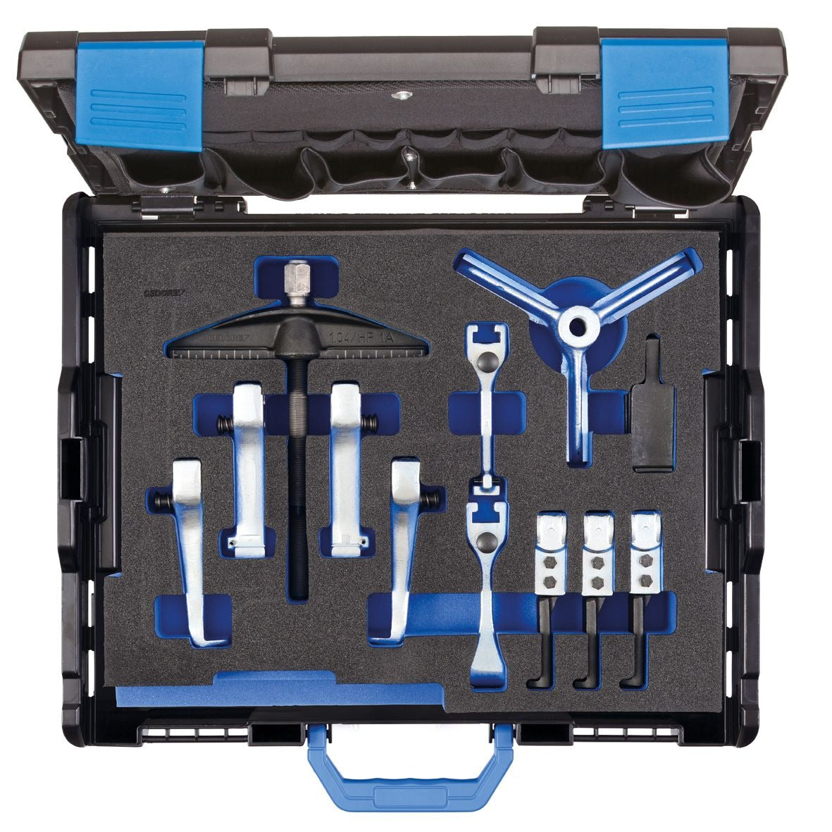 Juego de extractores de 2 y 3 patas en maleta L-BOXX GEDORE 1100-1.04