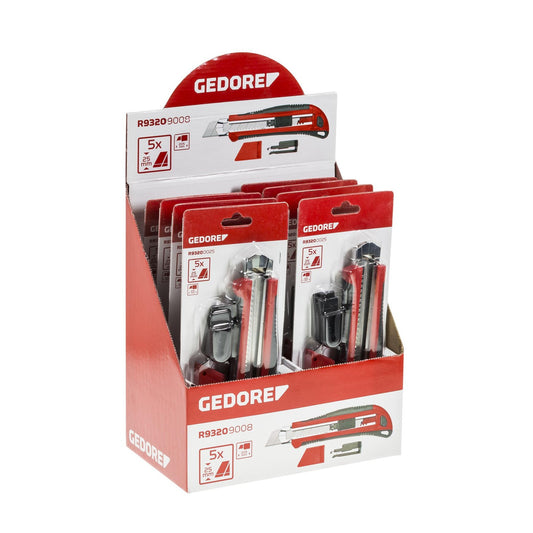 GEDORE red R93209008 - Présentoir de point de vente avec 8 cutters de 25 mm
