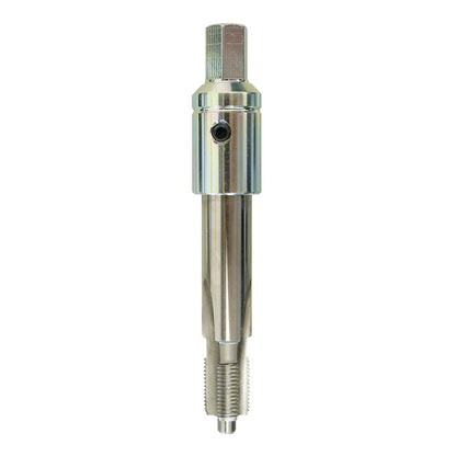 KL-0283-7032 A - Grifo M12x1: Vástago metálico roscado con cabeza cuadrada y tornillo de fijación lateral