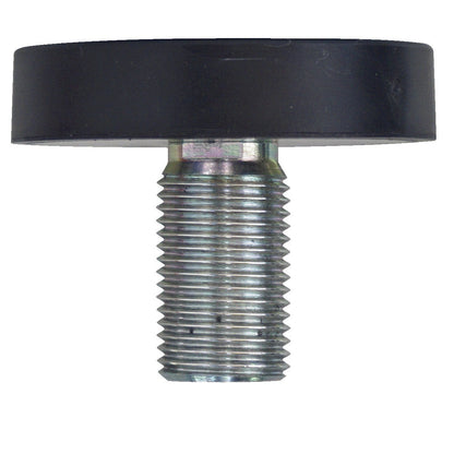 KL-0033-3002 - Soporte Ø50: Disco negro con vástago roscado metálico