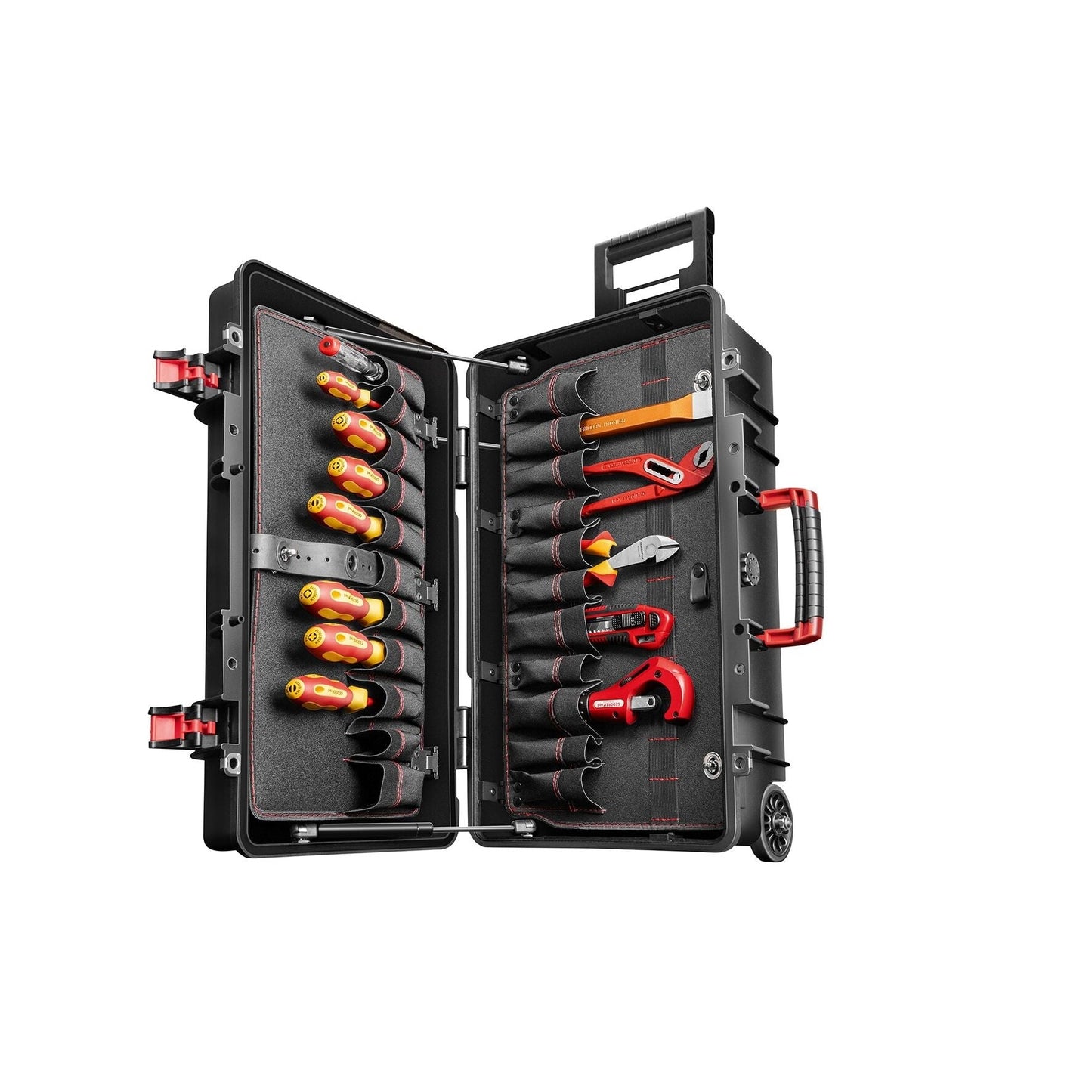 GEDORE red R21902072 - Valise trolley avec assortiment d'outils de plombier