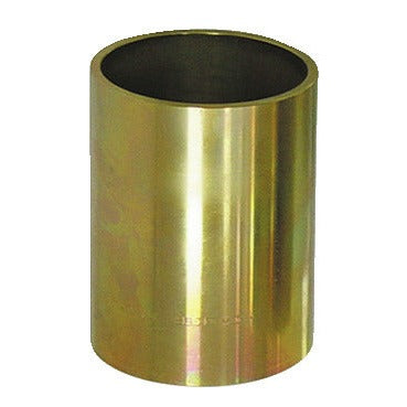 KL-0039-1778 - Manguito de presión/soporte largo Ø78/Ø70: Manguito cilíndrico metálico dorado hueco, en posición vertical