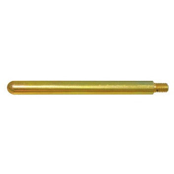 KL-0039-1712 - Pasador guía largo 12 mm: Varilla cilíndrica metálica dorada con rosca en un extremo
