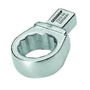 Cabeza intercambiable de perfil poligonal Gedore 7212 con alojamiento 9x12, vista superior