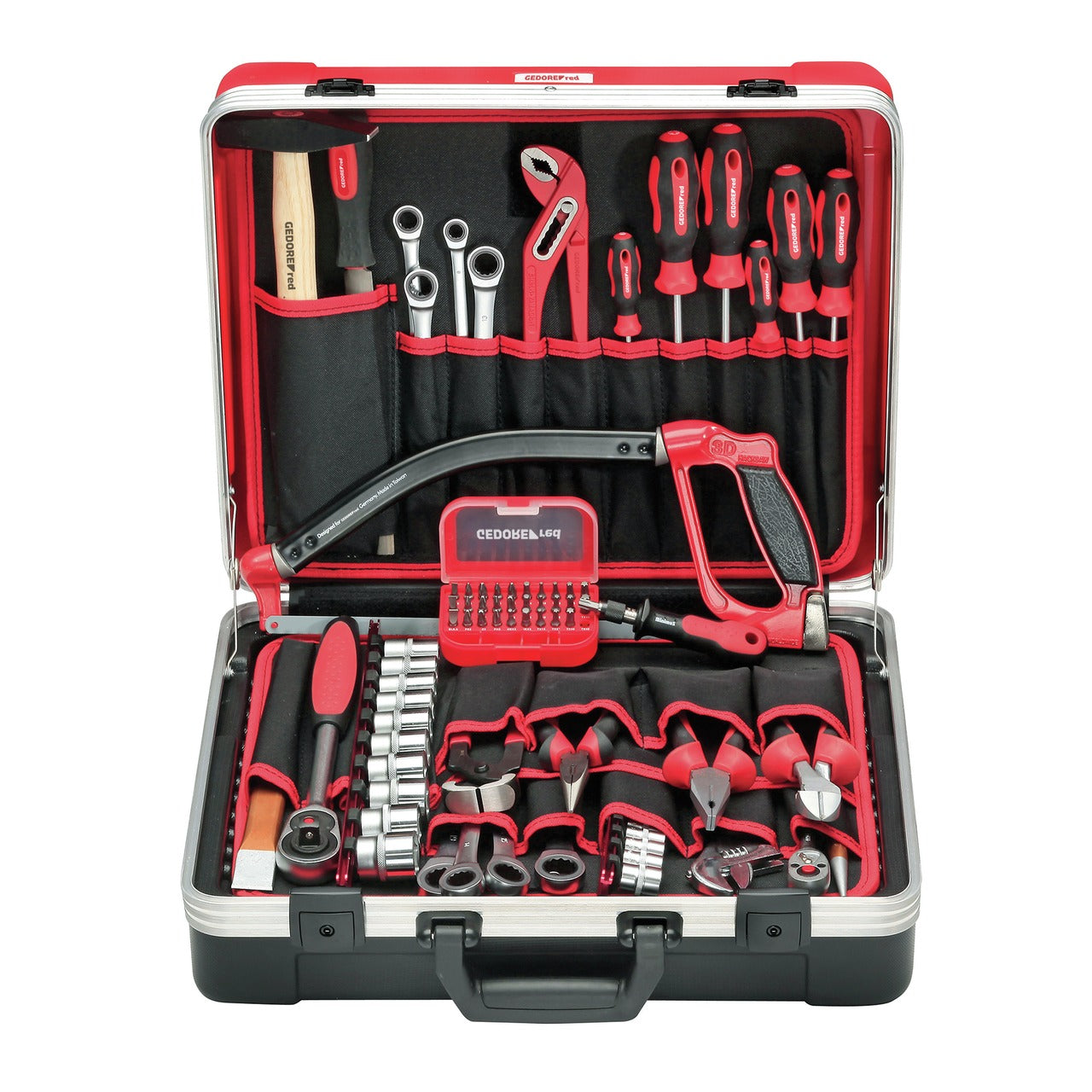 GEDORE red R21650072 - Jeu d'outils BASIC avec mallette, 72 pièces