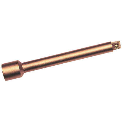 Alargadera 1/4" 55 mm ATEX: Barra alargadora con cuadradillo macho y bola de retención en un extremo