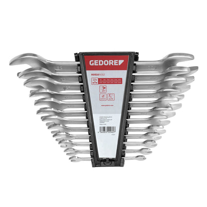 GEDORE red R05105012 - Jeu de 12 clés plates, 6-32 mm